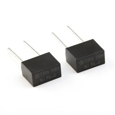 250V ফাস্ট অ্যাক্টিং রেডিয়াল লিড স্কয়ার মাইক্রো ফিউজ